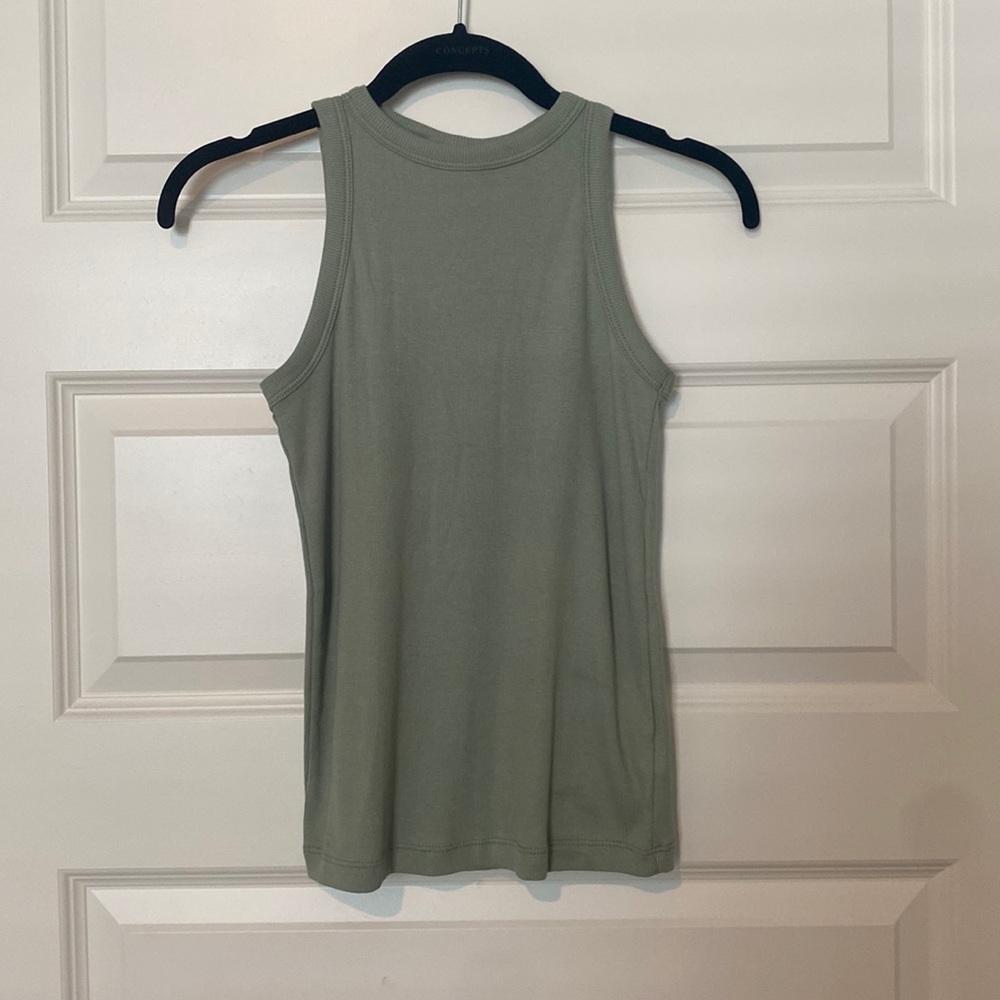 Rachel Zoe green tank